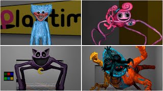 I FOUND All BOSSES from Poppy Playtime Chapter 1,2,3,4! (Garry's Mod)