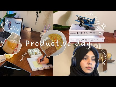 Productive study vlog 📸| Studying, notes taking, loving nature