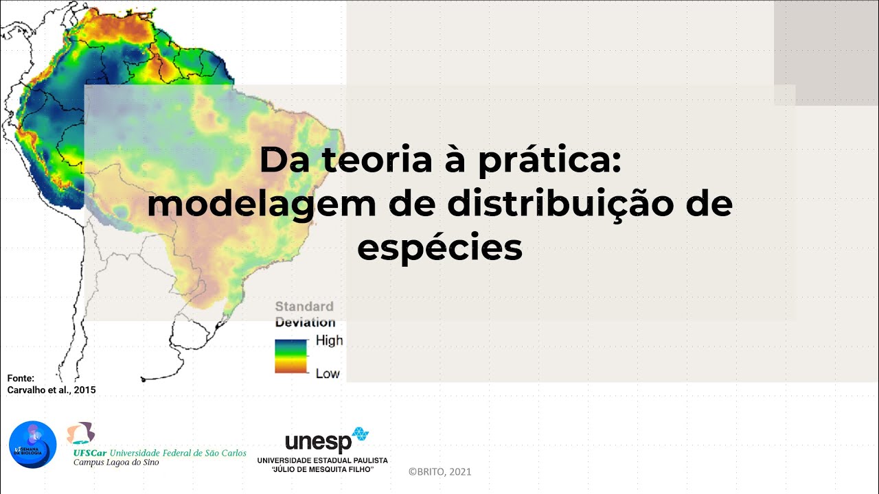 "Aplicando a modelagem de distribuição de espécies no estudo da biodiversidade" - parte 1