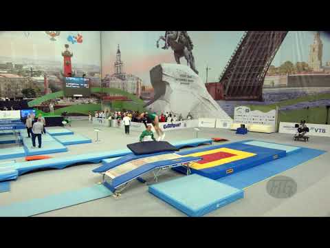 HAGARTY Carina (AUS) - 2018 Trampoline Worlds, St. Petersburg (RUS) - Qualification Double Mini R2
