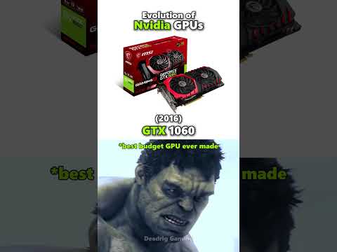 Evolution of Nvidia GPUs