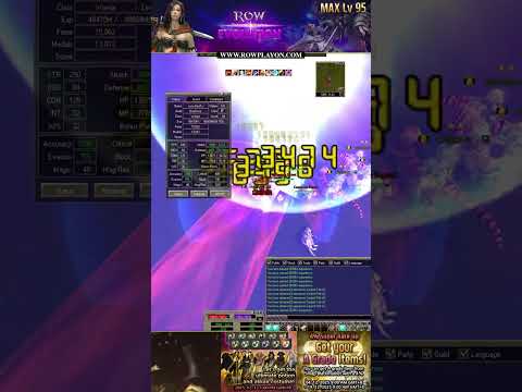 RYL ROW PLAYON LV95 MOMMENT !!