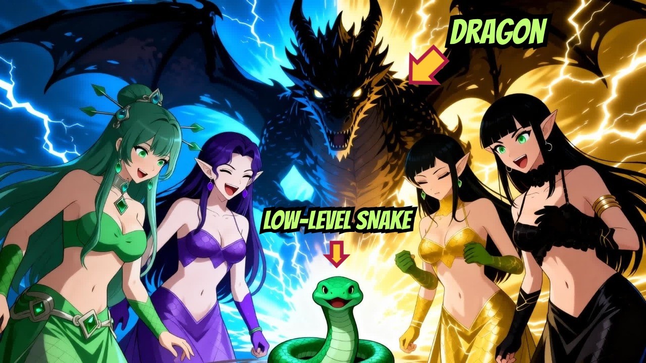 He Reincarnates as a Low-Level Snake, Awakens a Devouring System, Evolves into a Dragon-Manhwa Recap