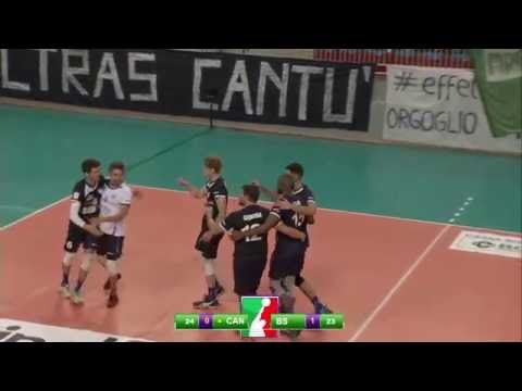 Volley A2 M - Buona la prima per il Pool Libertas Cantù, è suo il derby contro Brescia
