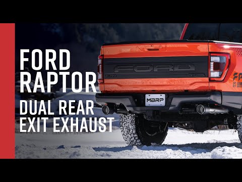 2021+ FORD RAPTOR // MBRP 3" Axle-Back, Dual Rear Exit Exhaust Overview