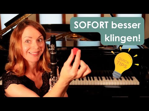 3 Tipps, die SOFORT Deinen Klang verbessern | KREATIV KLARINETTE LERNEN