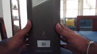 Johnnie Walker Platinum Label Unboxing