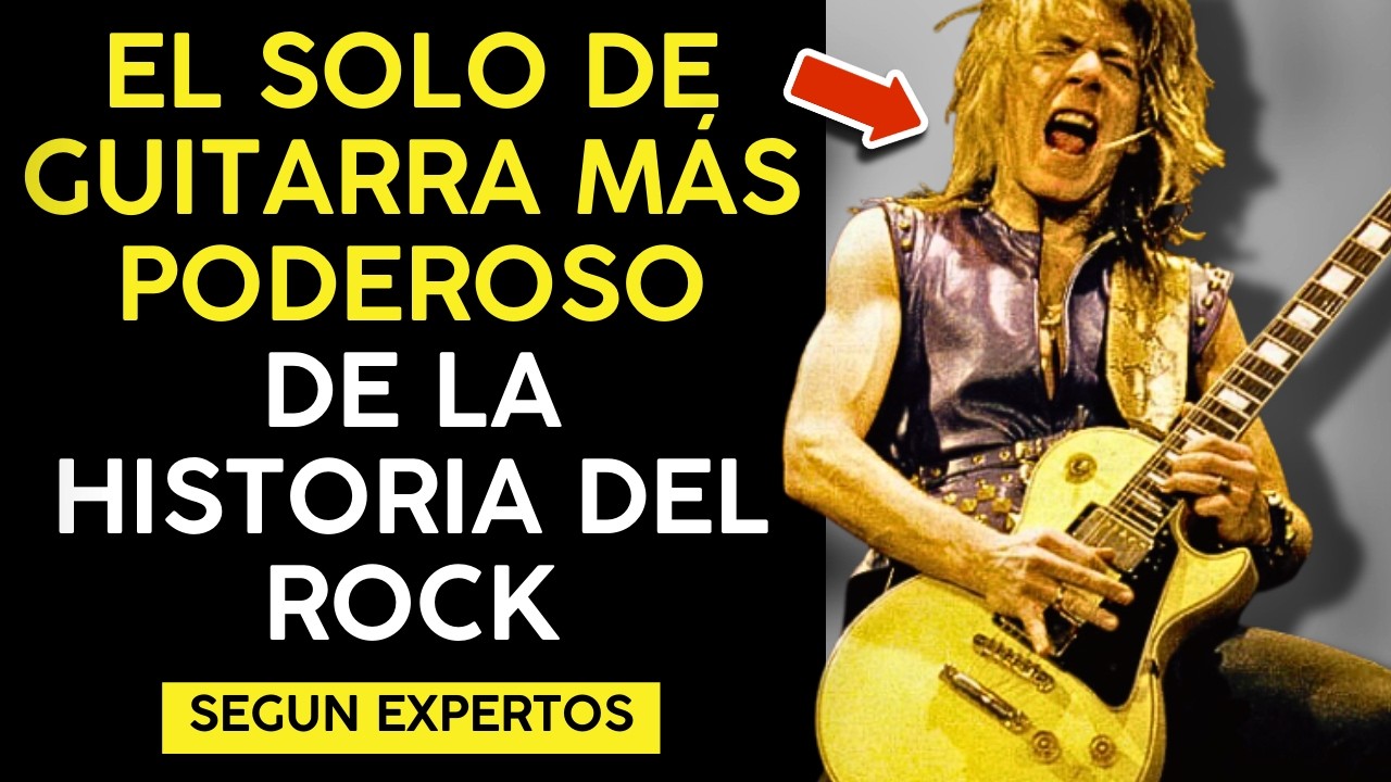 10 SOLOS DE GUITARRA que MARCARON la Historia del ROCK