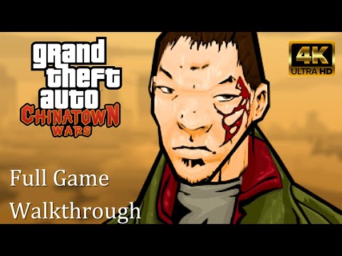 GTA Chinatown Wars - Full Game Walkthrough (4K)