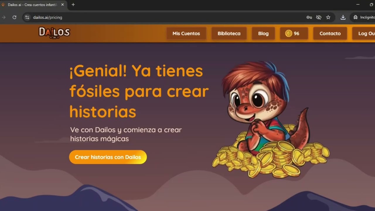Crea cuentos personalizados para tus hijos con Dailos.ai – ¡Así funciona!