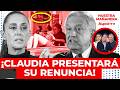 ¡TRAICIÓN DESDE PALENQUE! AMLO deja en ridículo a Claudia y ella amenaza con dejar la presidencia