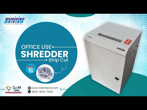 Strip Cut Heavy Duty Paper Shredder Machine, Shredding Capacity: 500-1000  kg/hr, SML-SC4002V