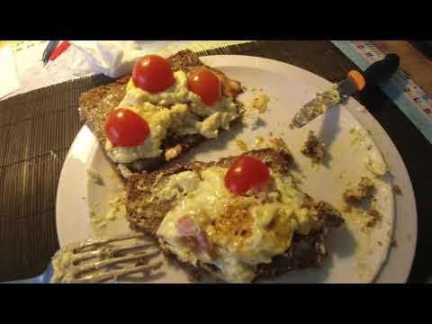 MongoTV_6332 - Min Aftensmad - SPEJLÆG På RUGBRØD Med TOMAT - Remulade - Ristet LØG