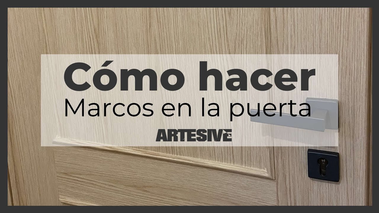Watch Aplicación de Vinilo para Muebles en Puertas con Salientes y Marcos Now Aplicación de Vinilo para Muebles en Puertas con Salientes y Marcos