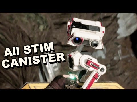 Star Wars Jedi Fallen Order - All Stim Canister Locations (Medical Droid)