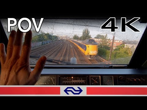 TRAIN DRIVER'S POV 't Harde - Utrecht ICM 17jul 2019