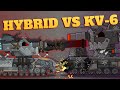 Hybrid vs KV-6 - Cartoons about tanks