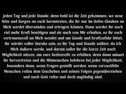 ERMAHNUNG ZUM VERSENKEN IN GOTTES WORT .... KRAFTSPENDER ....