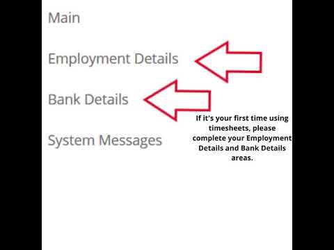 Timesheets & pay procedures