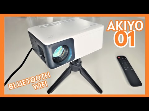 AKIYO 01 WIFI Native 720p Movie Projector Review