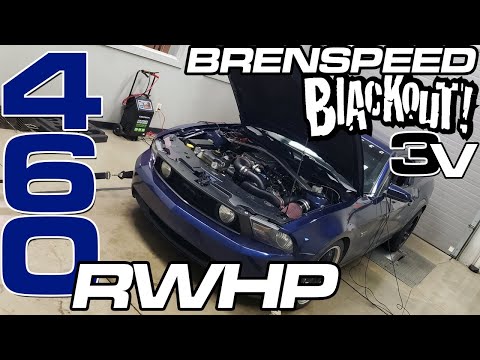 2010 Mustang GT 3V STOCK w/ Brenspeed Vortech (BLACK OUT SUPERCHARGER +150HP easy) DYNO on stock car