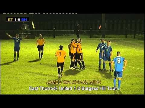 East Thurrock United 1-0 Burgess Hill Town 19/01/16 - MATCH HIGHLIGHTS