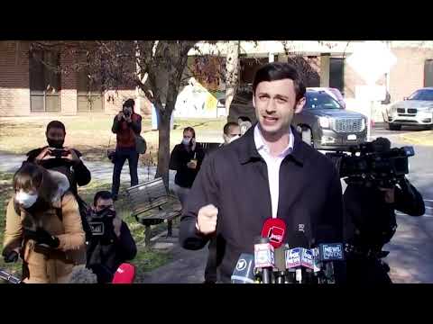 喬恩-奧索夫稱特朗普與佐治亞州官員的通話 "可恥 (Jon Ossoff calls Trump's call with Georgia official 'disgraceful’)