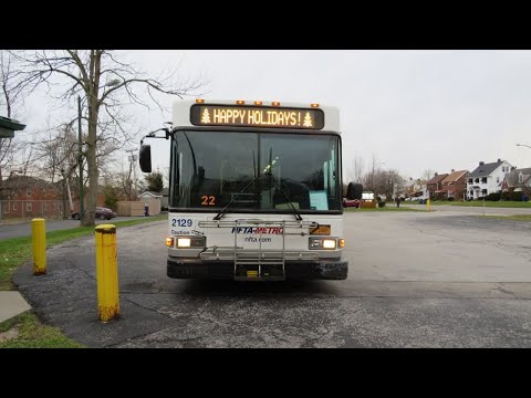 NFTA Metro Ride Route 32A Inbound Bus 2129 - 2001 Gillig Advantage