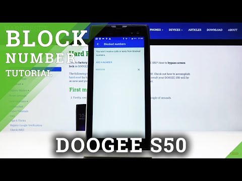 How to Block Number in DOOGEE S50 – Block Incoming Calls