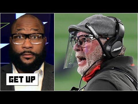 我很生氣"，布魯斯-阿里安斯（Bruce Arians）在Bucs失利後罵湯姆-布雷迪（Tom Brady）--馬庫斯-斯皮爾斯（Marcus Spears）｜起來吧。 ('I was furious' that Bruce Arians called out Tom Brady after the Bucs' loss - Marcus Spears | Get Up)