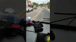 Running possible fire with the City of Lineville Fire Department #firefighter #volunteerfirefighter
