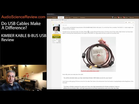 Do USB Cables Make an Audible Difference (Kimber Kable Review)?