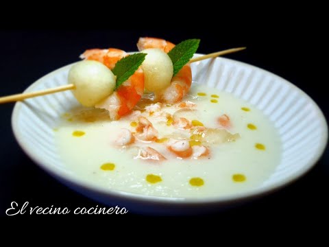 Sopa fría de Melón