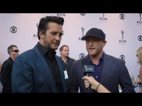 ACM Honors 2016 - Luke Bryan and Cole Swindell On The Red Carpet