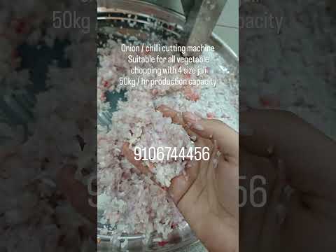 Onion & Chilli Cutting in Gujarat
