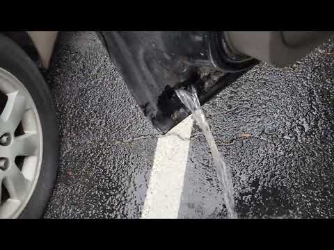 How to drain water from your vehicles door! Quick and easy!