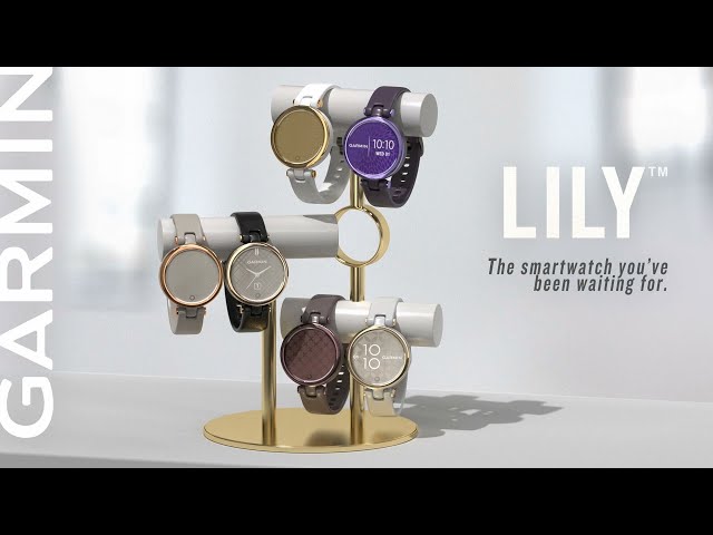 Video teaser for Lily: The small, stylish smartwatch from Garmin