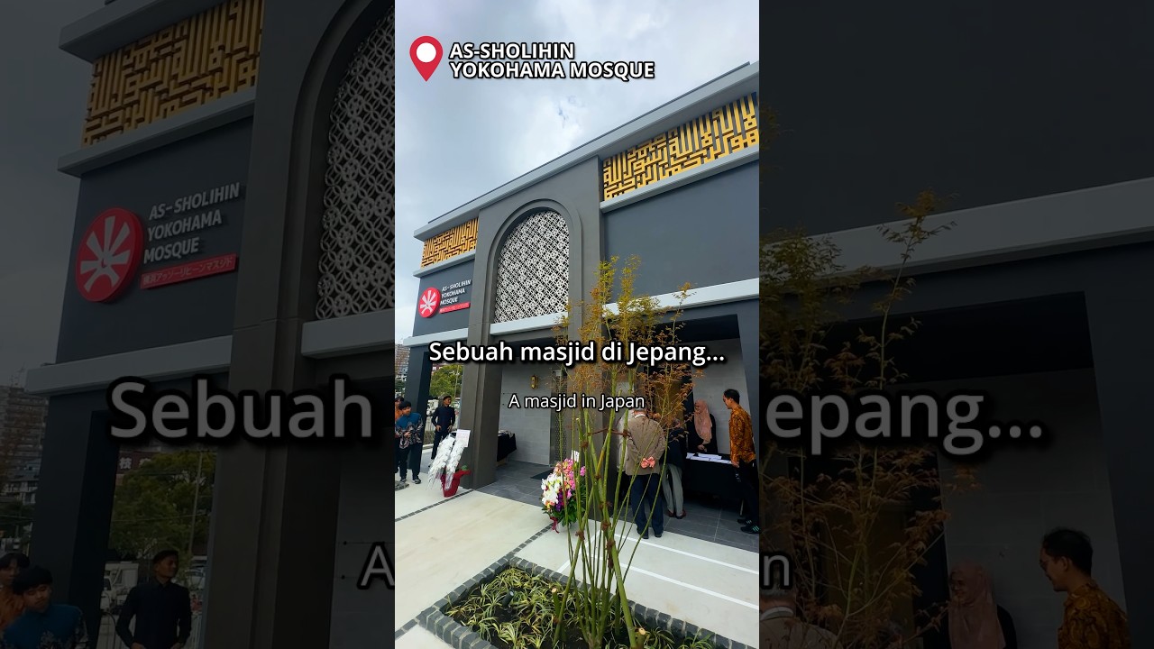 🇮🇩Sebuah masjid di Jepang 🇯🇵assholihin yokohama mosque