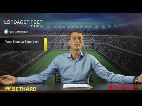 Speltips: West Ham - Tottenham & Manchester City - Chelsea 23/11