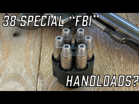 Can I load “FBI” style 38 Special with commonly available components? (Part 1)
