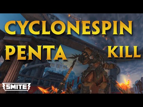 SMITE - CycloneSpin Pentakill (SPL Moments)