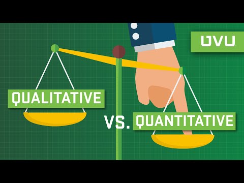 What is Qualitative vs. Quantitative Research?