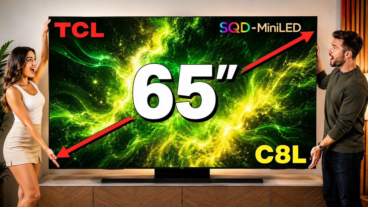 Así es de VERDAD una tele CHINA SQD-Mini LED | TCL C8L