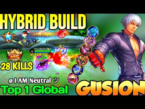 GUSION BEST BUILD IN 2022 | TOP 1 GLOBAL GUSION ø I AM Neutral ツ - MOBILE LEGENDS