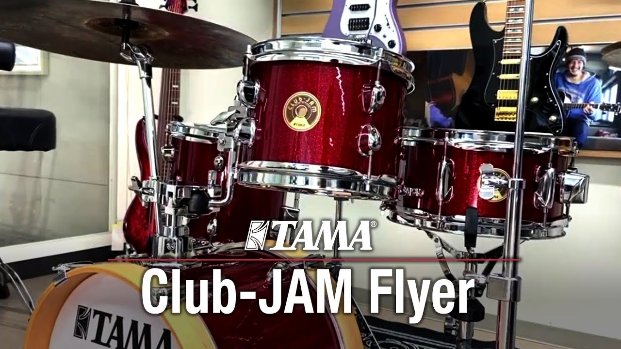 Tama Club-JAM Flyer Drum Kit - Candy Apple Mist