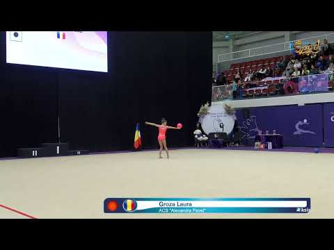 Groza Laura ROU ACS Alexandra Pavel PREJUNIORS Ball 💜✨ Carla’s Rhythmic Cup  1st Edition ✨💜