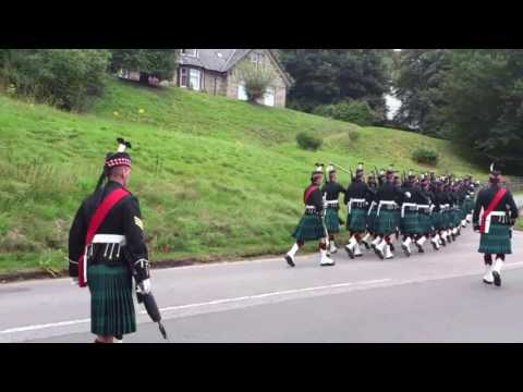 Her Majesty The Queen,Crathie Kirk,Royal Regiment of Scotland (2 SCOTS)