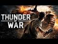 WAR. ONE SOLDIER STOOD ALONE AGAINST A TANK... AND HIS FINAL ACT BECAME A LEGEND! THUNDER OF WAR
