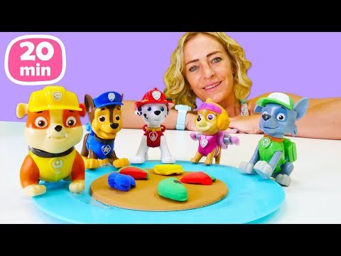 🎉 20-minütiger LernSpaß mit Paw Patrol Spielzeug-Helden | Nicoles Spielzeug Kindergarten