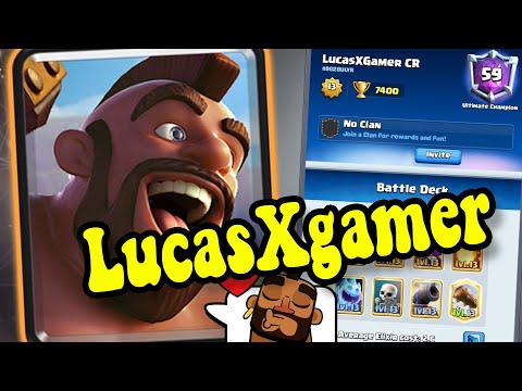 LucasXgamer vs Yosoyrick  👈7400 Hog cycle 2.6 gameplays - Clash Royale